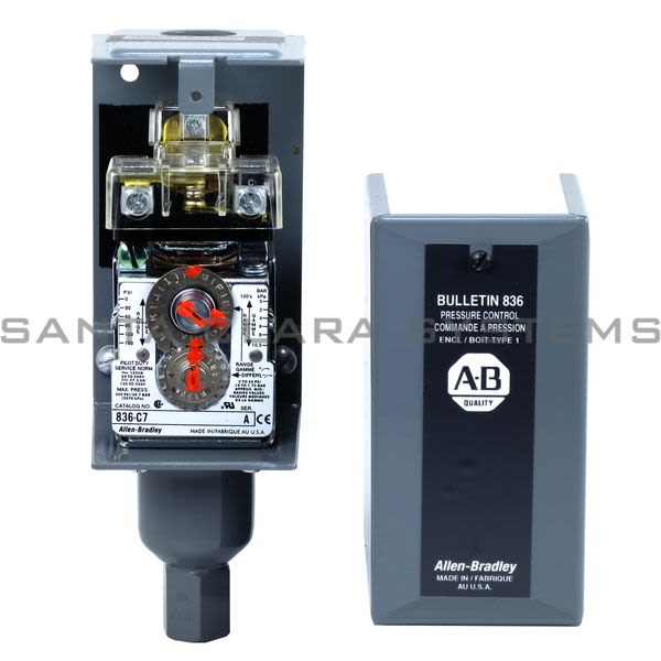 Allen Bradley 836-NX62 Pressure Control Product Image