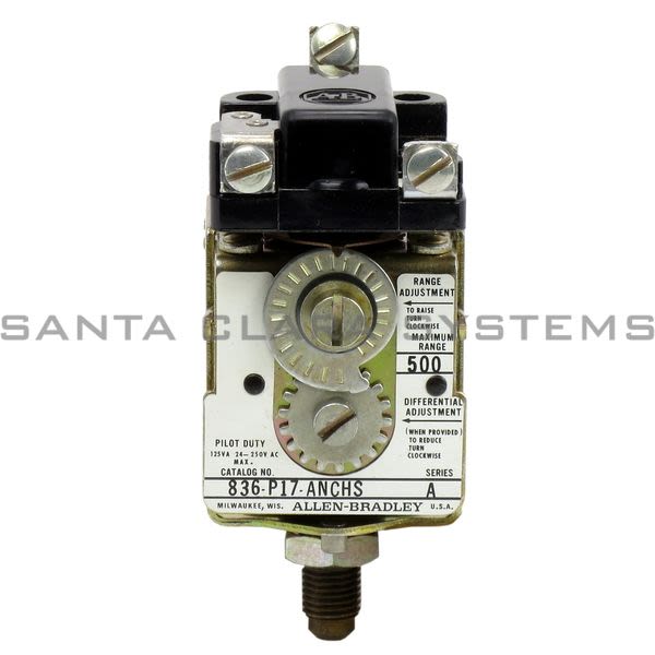 Allen Bradley 836-P17-ANCHS Pressure Control Product Image