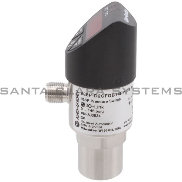 Allen Bradley 836P-D2GFGB14PP-D4 Pressure Sensor Product Image