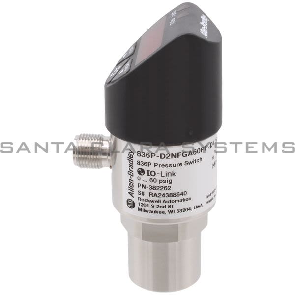 Allen Bradley 836P-D2NFGA60PP-D4 Pressure Sensor Product Image