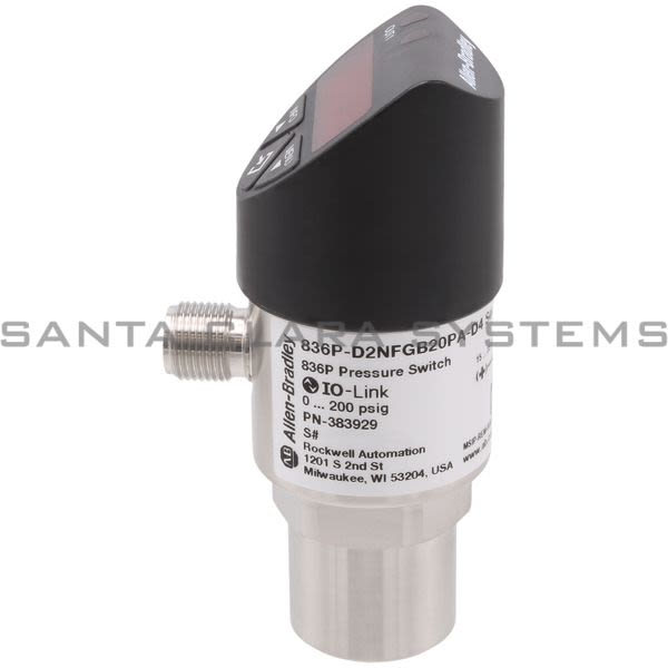 Allen Bradley 836P-D2NFGB20PA-D4 Pressure Sensor Product Image