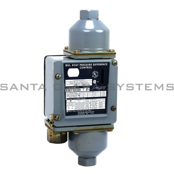 Allen Bradley 836T-D450J Pressure Control Product Image