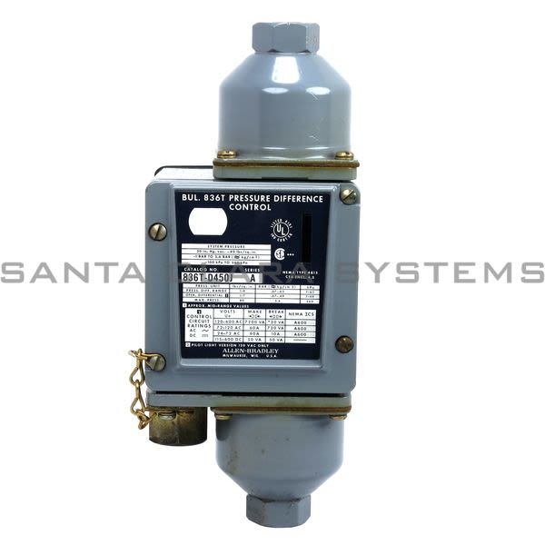 Allen Bradley 836T-D450J Pressure Control Product Image