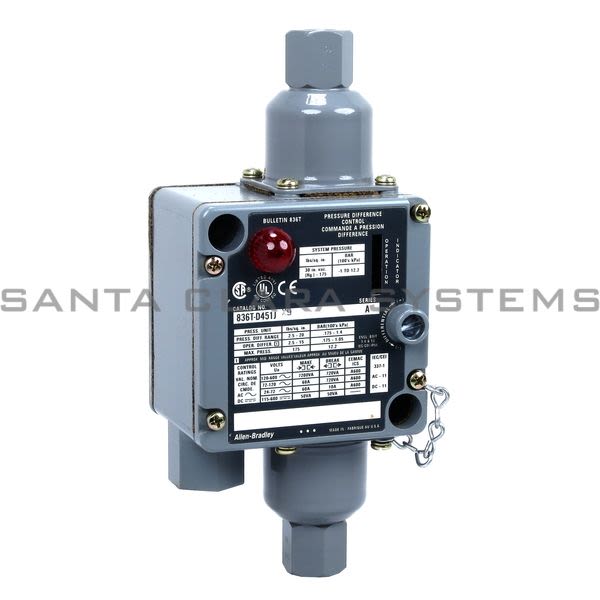 Allen Bradley 836T-D451JX9 Pressure Difference Control Product Image