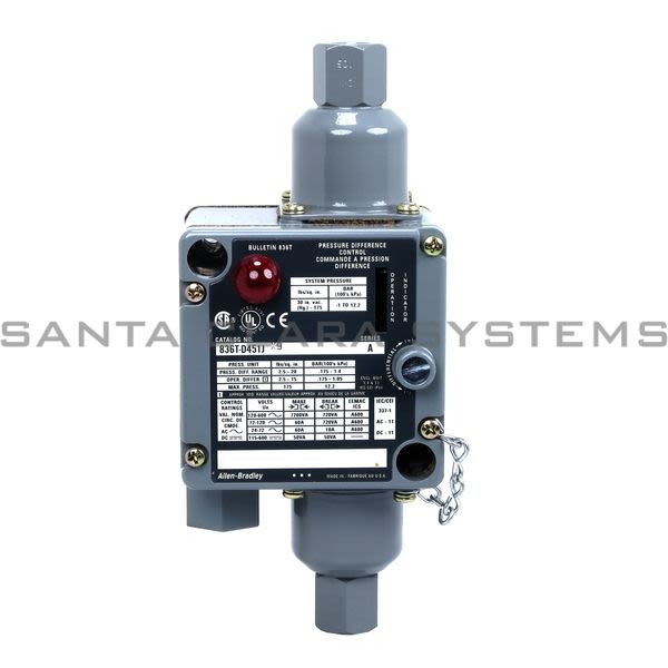 Allen Bradley 836T-D451JX9 Pressure Difference Control Product Image