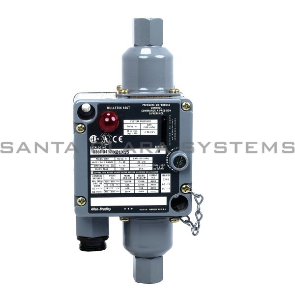 Allen Bradley 836T-D452JX21X15 Pressure Switch Product Image