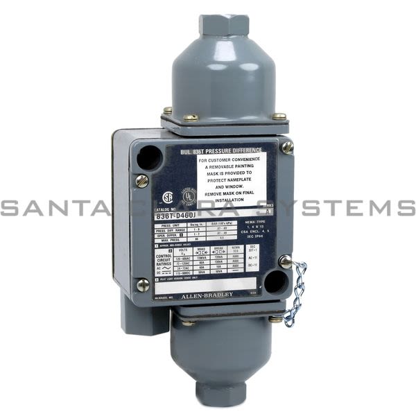 Allen Bradley 836T-D460J Pressure Switch Product Image
