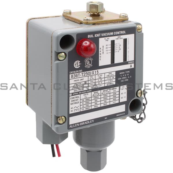 Allen Bradley 836T-T250JX15 Pressure Control Product Image