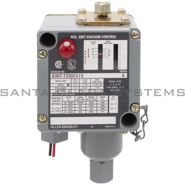 Allen Bradley 836T-T250JX15 Pressure Control Product Image