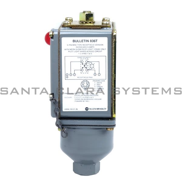 Allen Bradley 836T-T251JX21X9 Pressure Control Product Image