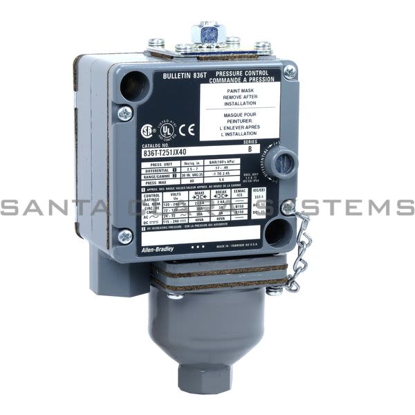Allen Bradley 836T-T251JX40 Pressure Control Product Image