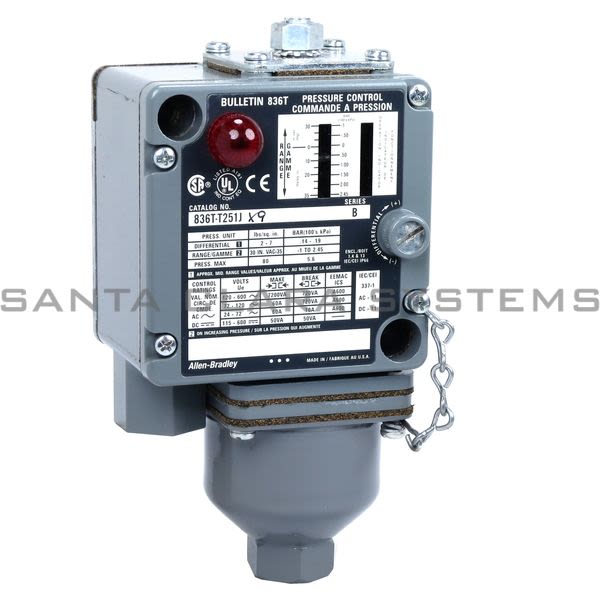Allen Bradley 836T-T251JX9 Pressure Control Product Image