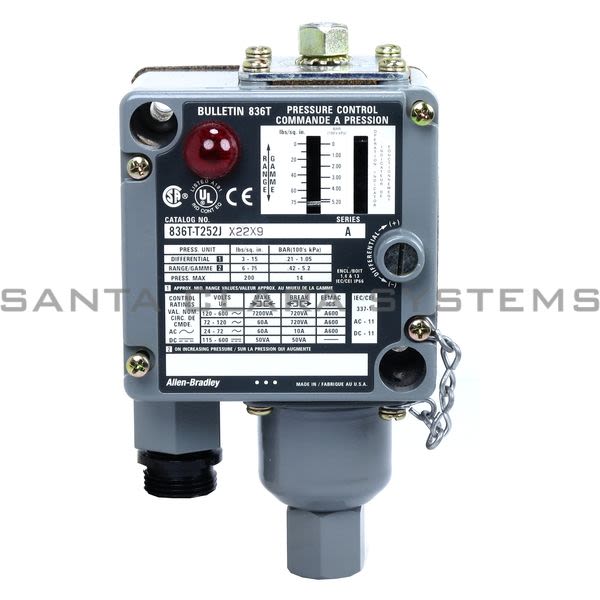 Allen Bradley 836T-T252JX22X9  Product Image