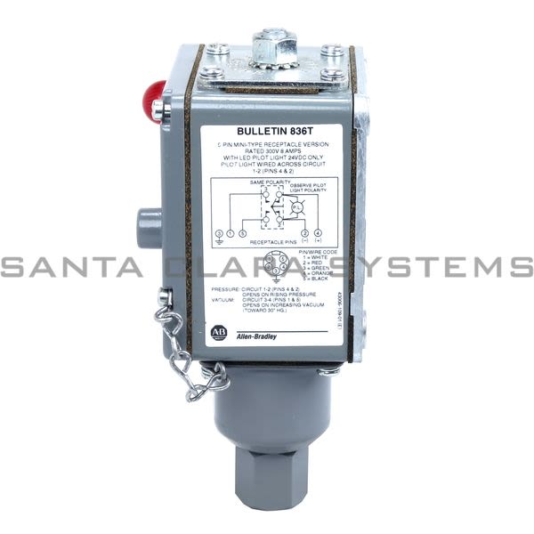 Allen Bradley 836T-T252JX23X15 Pressure Switch Product Image