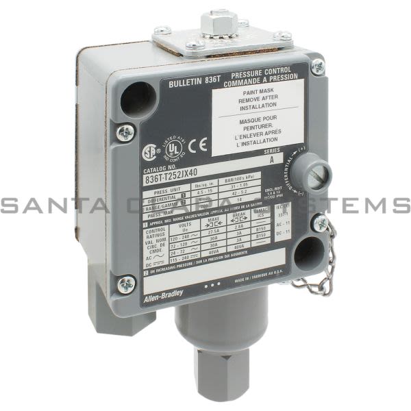 836T-T252JX40 Allen Bradley In stock and ready to ship - Santa Clara ...