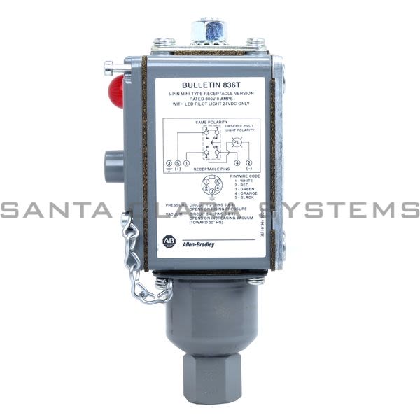 Allen Bradley 836T-T252JX81X15 Pressure Switch Product Image