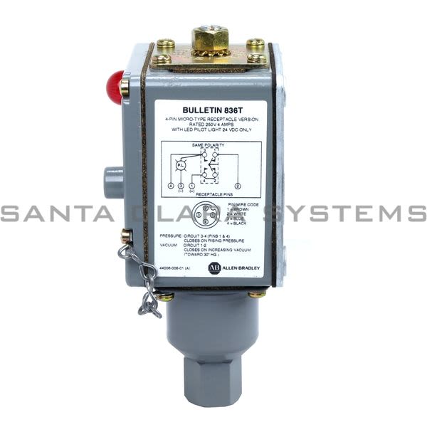 Allen Bradley 836T-T253JX130X15 Pressure Switch Product Image