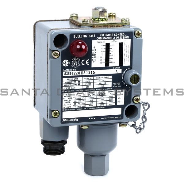 Allen Bradley 836T-T253JX81X15 Pressure Control Product Image