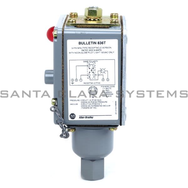 Allen Bradley 836T-T253JX81X9 Pressure Control Product Image
