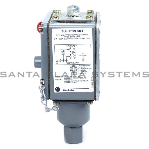 Allen Bradley 836T-T253JX86X9 Pressure Switch Product Image