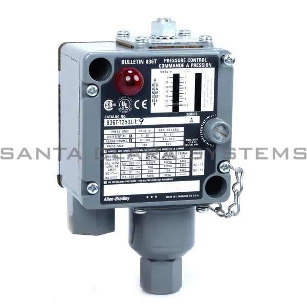 Allen Bradley 836T-T253JX9 Pressure Control Product Image