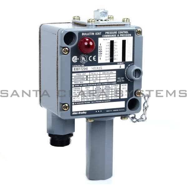 Allen Bradley 836T-T254JX81X15 Pressure Switch Product Image