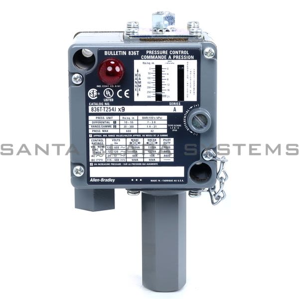 Allen Bradley 836T-T254JX9 Pressure Control Product Image