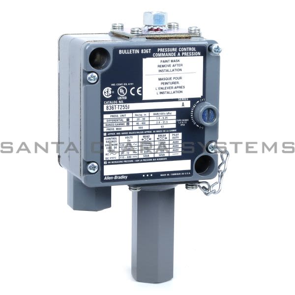 836T-T255J Allen Bradley In stock and ready to ship - Santa Clara Systems