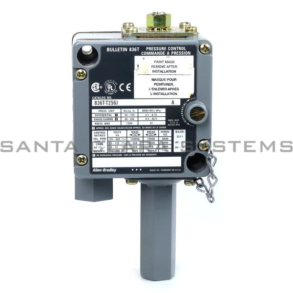 Allen Bradley 836T-T256J Pressure Switch Product Image