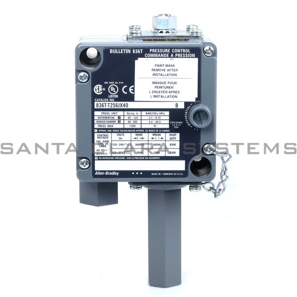 Allen Bradley 836T-T256JX40 Pressure Control Product Image