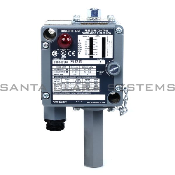 Allen Bradley 836T-T256JX81X15 Pressure Control Product Image