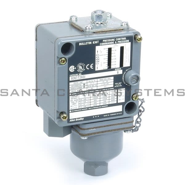 Allen Bradley 836T-T260J Pressure Control Product Image