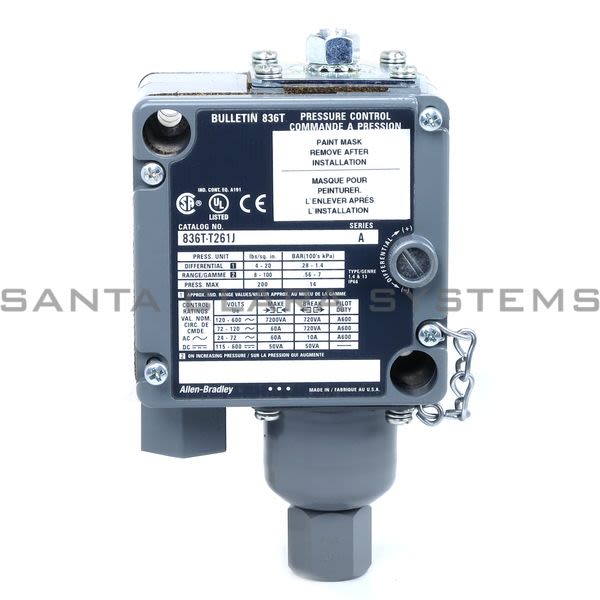 Allen Bradley 836T-T261J Pressure Control Product Image