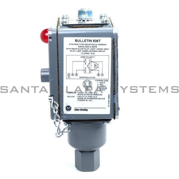 Allen Bradley 836T-T261JX21X9 Pressure Control Product Image