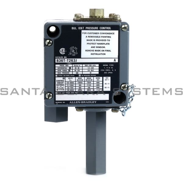 Allen Bradley 836T-T263J Pressure Control Product Image