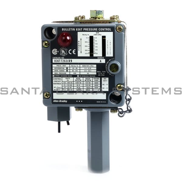 Allen Bradley 836T-T263JX9 Pressure Control Product Image