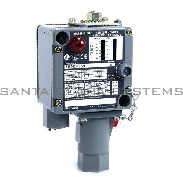 Allen Bradley 836T-T300JX9 Pressure Control Product Image