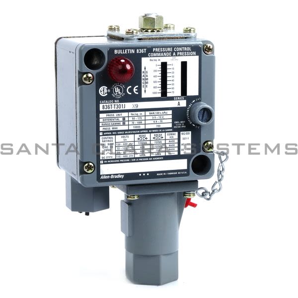 Allen Bradley 836T-T301JX9 Pressure Control Product Image