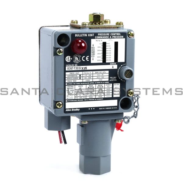 Allen Bradley 836T-T303JX15 Pressure Control Product Image