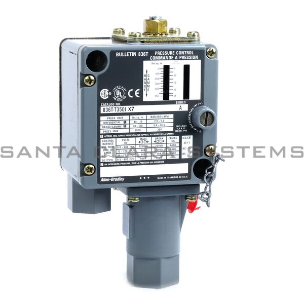 Allen Bradley 836T-T350JX7 Pressure Control Product Image