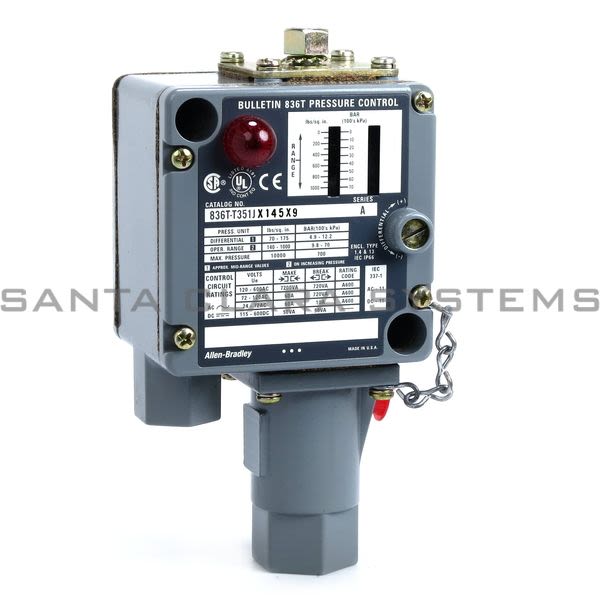 Allen Bradley 836T-T351JX145X9 Pressure Control Product Image