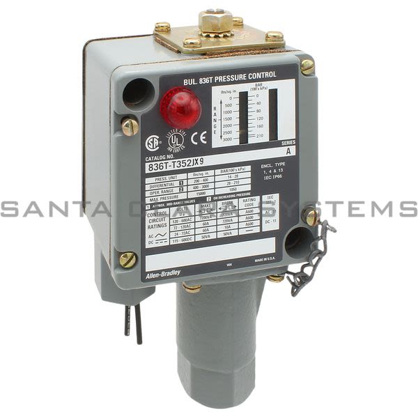 Allen Bradley 836T-T352JX9 Pressure Control Product Image