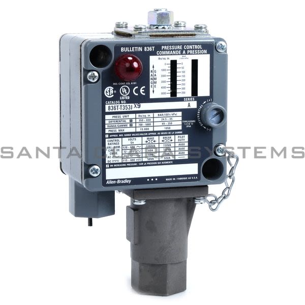 Allen Bradley 836T-T353JX9 Pressure Control Product Image