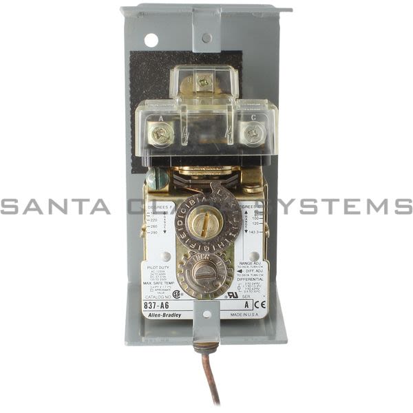 Allen Bradley 837-A6A Temperature Switch Product Image