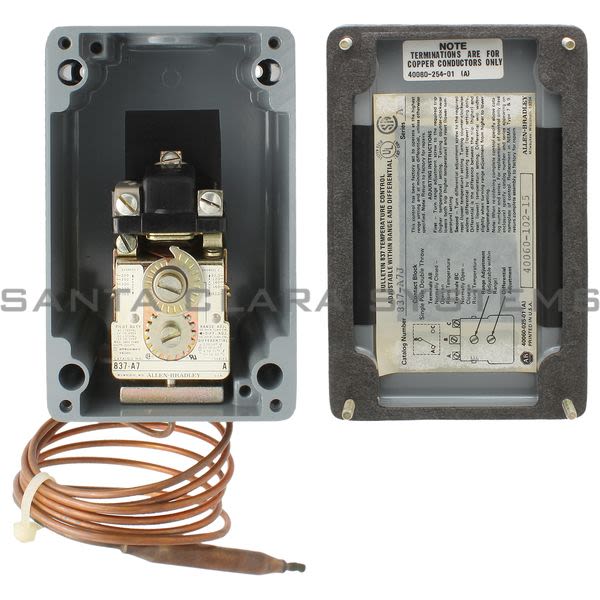 Allen Bradley 837-A7J Temperature Switch Product Image