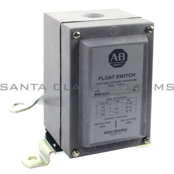 Allen Bradley 840-A41 Automatic Float Switch Product Image