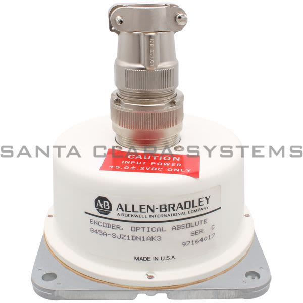 Allen Bradley 845A-SJZ1DN1AK3 Absolute Encoder Optical Single Turn Product Image