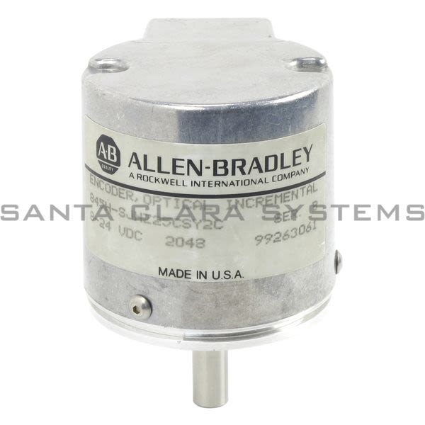 Allen Bradley 845H-SJHZ25CSY2C Encoder Optical Incremental Product Image