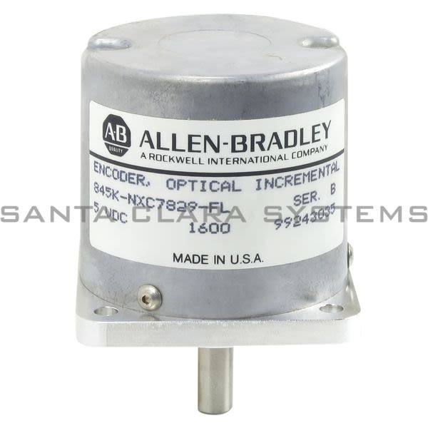 Allen Bradley 845K-NXC7829-FL Encoder Optical Incremental Product Image