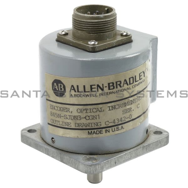Allen Bradley 845N-SJDN3-CGN1 Encoder Optical Incremental Product Image